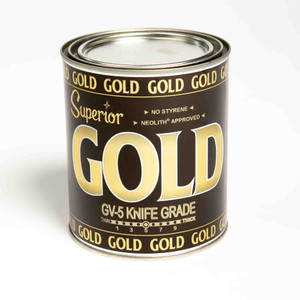 ACRYLIC QUART GOLD KNIFE GRADE SUPERIOR ACRYLIC QUART GOLD KNIFE GRADE SUPERIOR