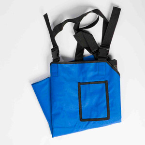 APRON DOUBLE LAYER BLUE PREMIUM