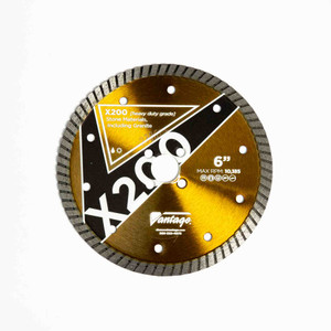BLADE 6 INCH X2-1 DIAMOND TURBO BLADE 6 INCH X2-1 DIAMOND TURBO