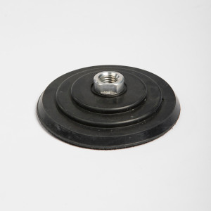 BU PAD 5 X 5/8-11 THREAD SOFT HOOKIT
