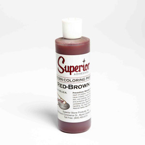 COLORING PASTE 8 OZ RED BROWN SUPERIOR COLORING PASTE 8 OZ RED BROWN SUPERIOR