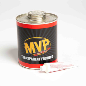 MVP Economy Polyester Adhesive - Flowing - 1 Quart - Transparent MVP Economy Polyester Adhesive - Flowing - 1 Quart - Transparent