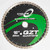 BLADE 16 INCH QZT CYCLONE QUARTZITE BRETON HOLES BLADE 16 INCH QZT CYCLONE QUARTZITE BRETON HOLES