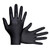 GLOVES NITRILE P/F BLACK RAVEN LARGE