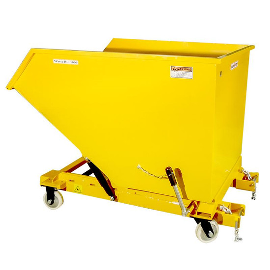 Aardwolf Waste Bin 1000 PC (Powder coated) 3mm