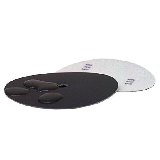 DISC 4IN 400 GRIT SANDPAPER HOOK & LOOP