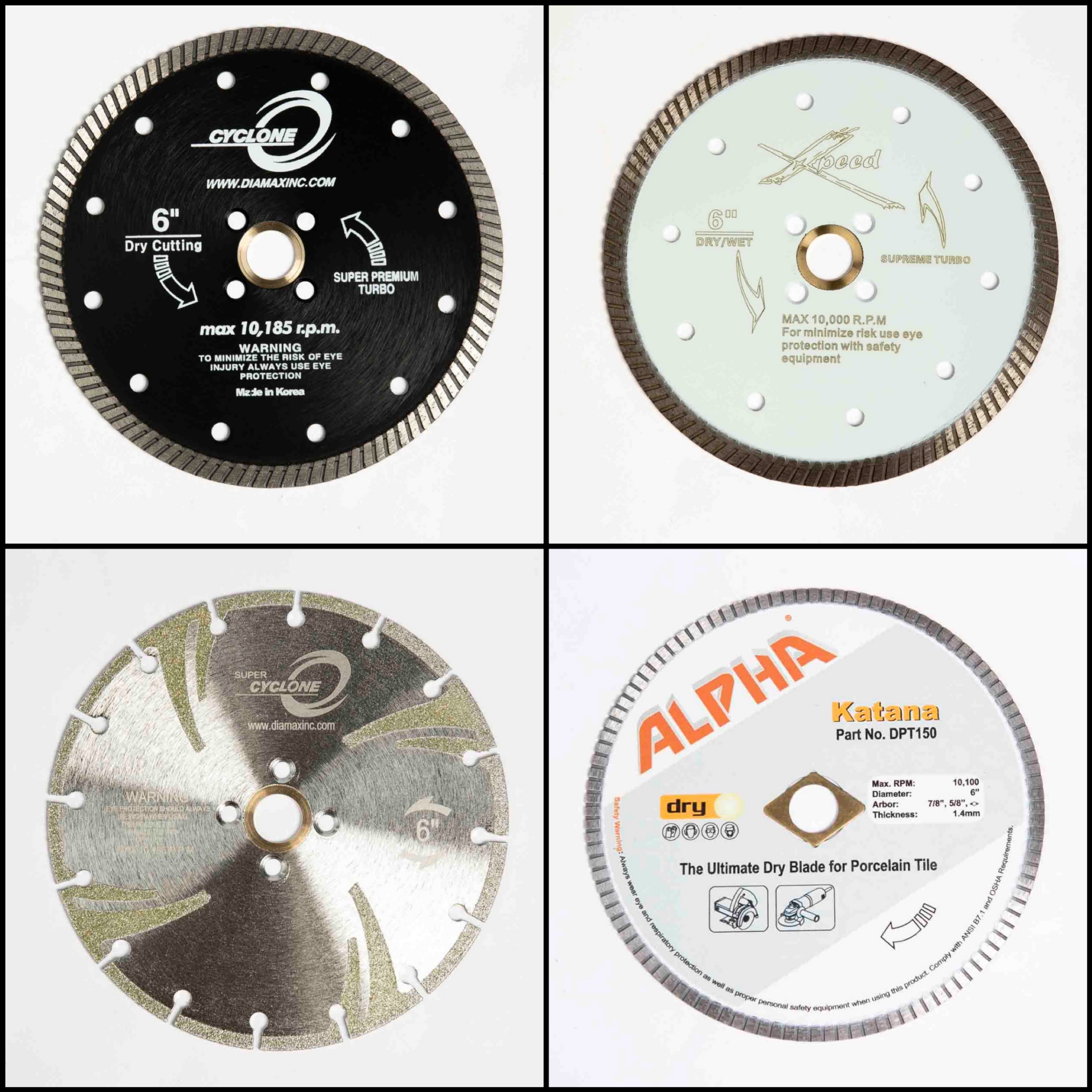 Grinder Blades for Granite