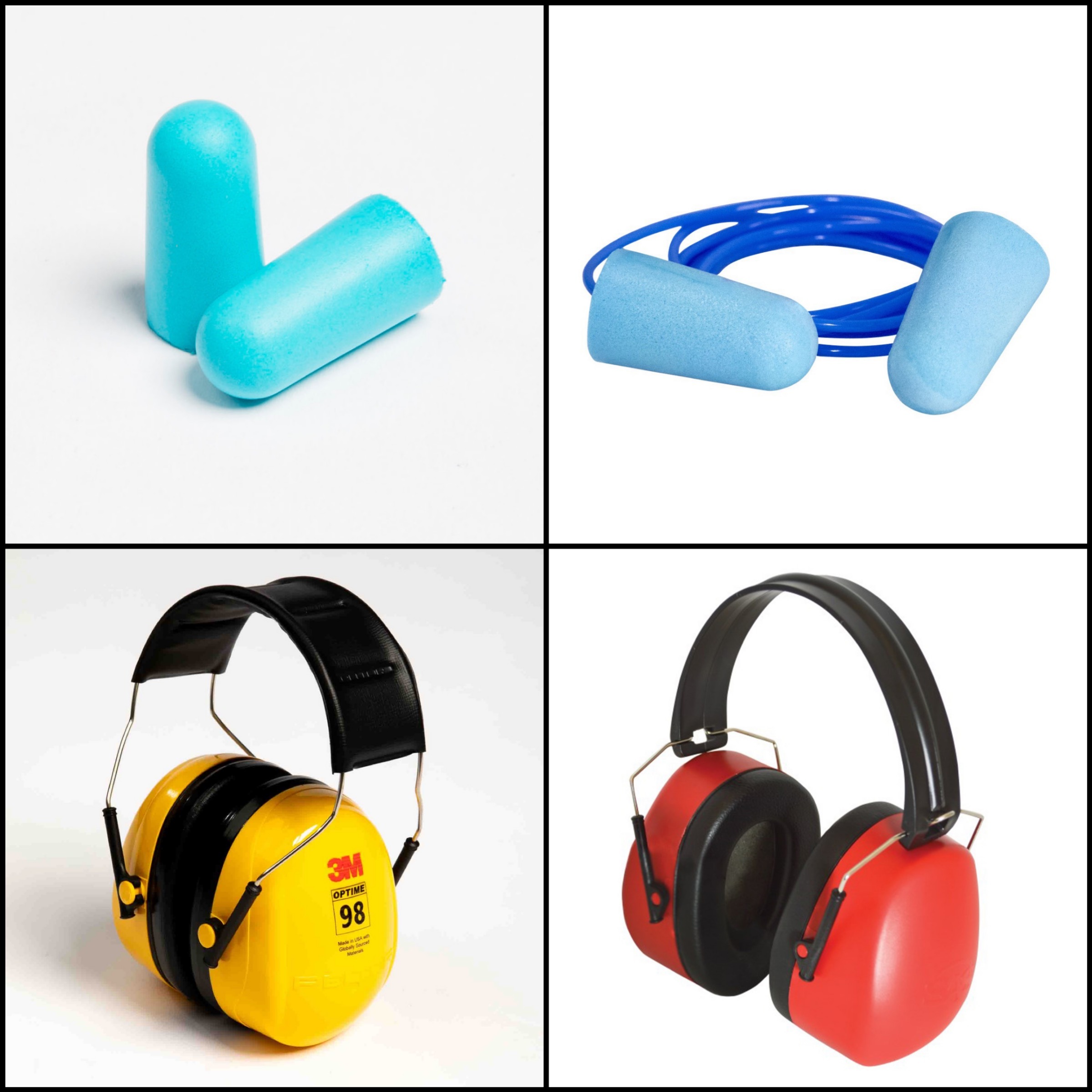 Ear Plugs, Corded Ear Plugs, Ear Muffs