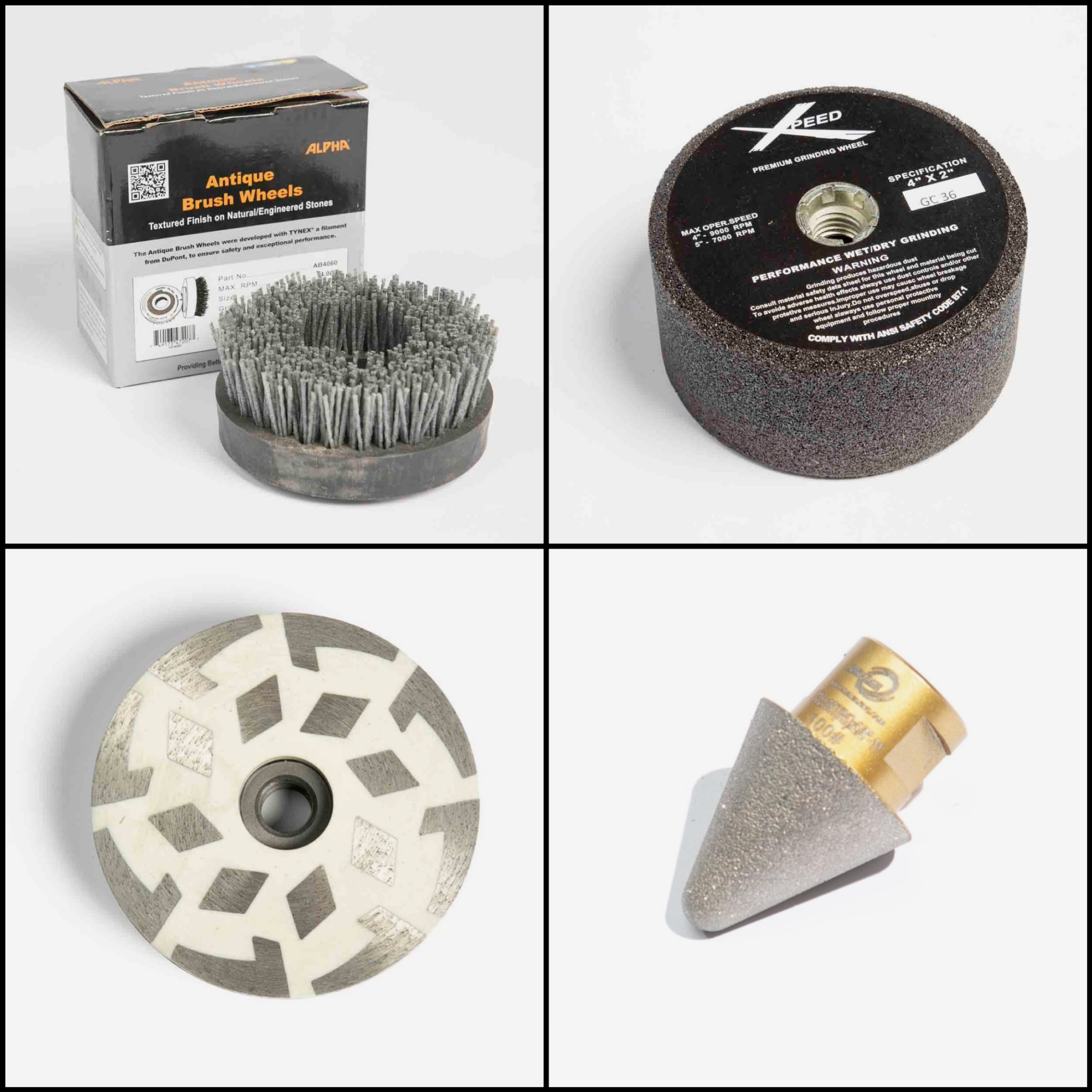 STONE FABRICATION TOOLS - Diamond & Silicone Carbide Tools - Page