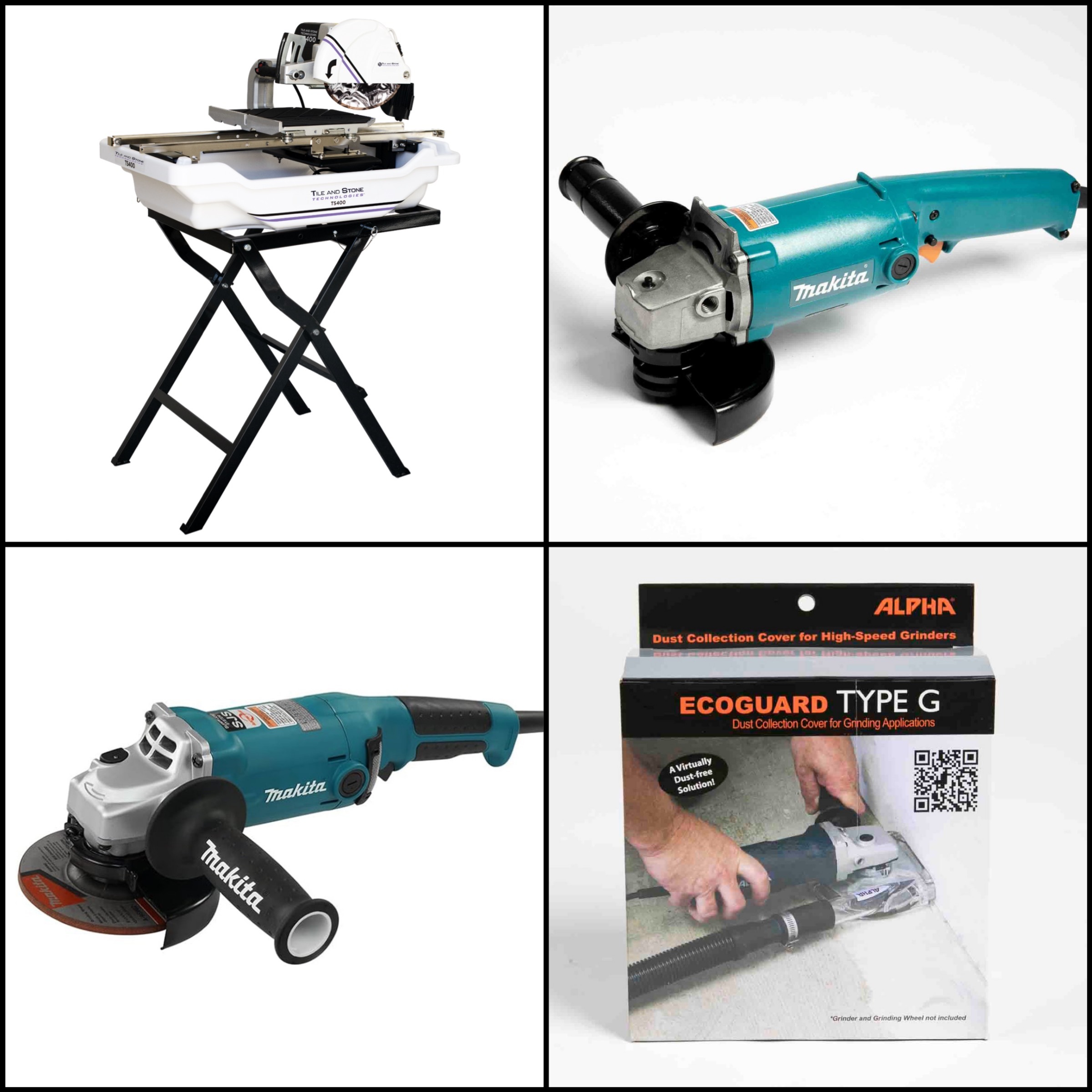 Power Tools, Tile Saws, Makita, Alpha, for tile and stone. 