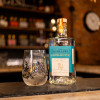 York Gin Distiller's Cut 70cl - pictured on a bar