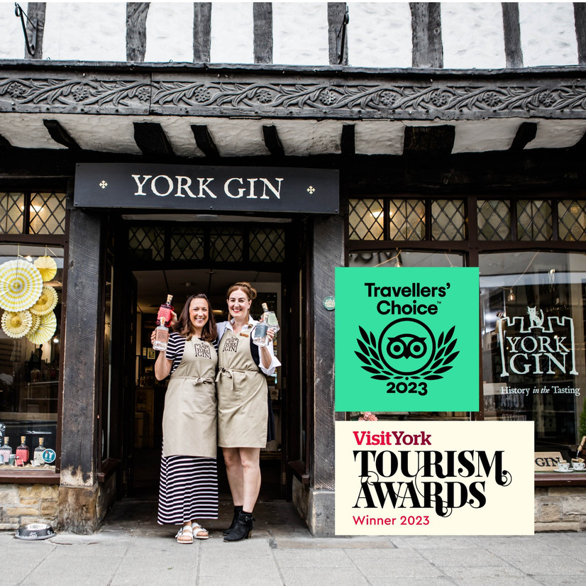 York Gin shop wins Tripadvisor Travellers Choice Award 2023 York Gin shop wins Tripadvisor Travellers Choice Award 2023