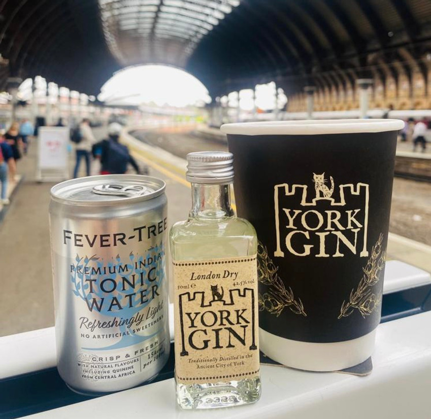 York Gin station tastings are perfect tonic for train travellers York Gin station tastings are perfect tonic for train travellers