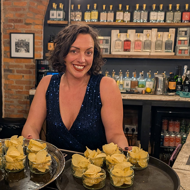 Wine Tasting & Crisp Pairing  fun tasting