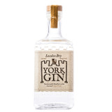 York Gin London Dry bottle.