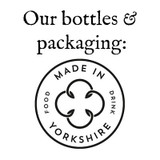 Bottles and packaging made  in Yorkshire