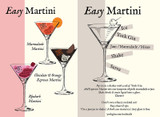 Easy Martini Cocktail card