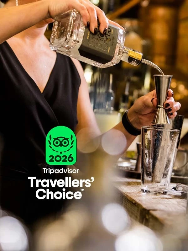 Cocktail making at York Distillery a home of York Gin with Tripadvisor award