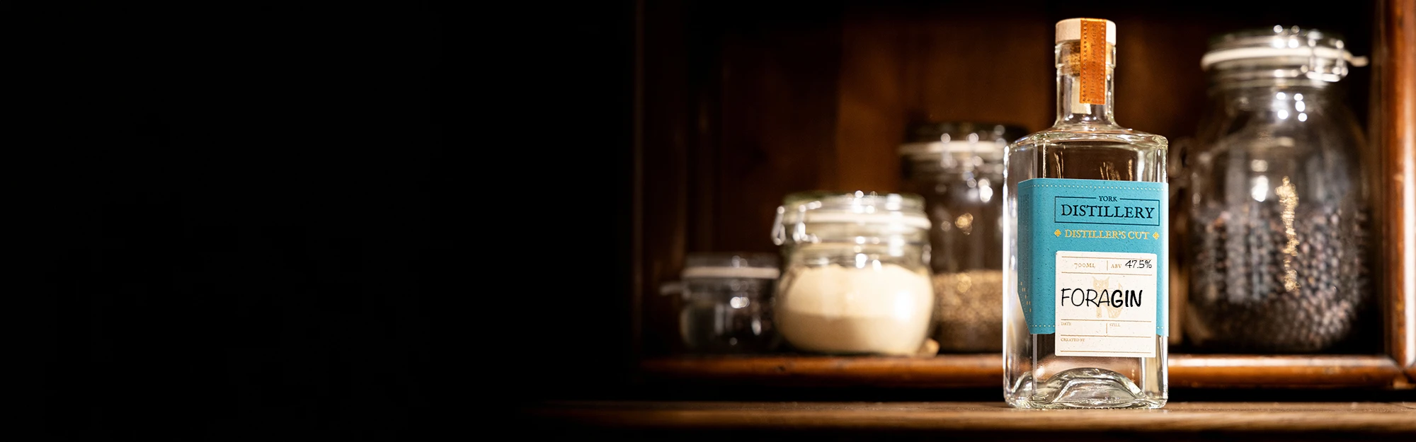 Foragin Distiller's cut from York Gin