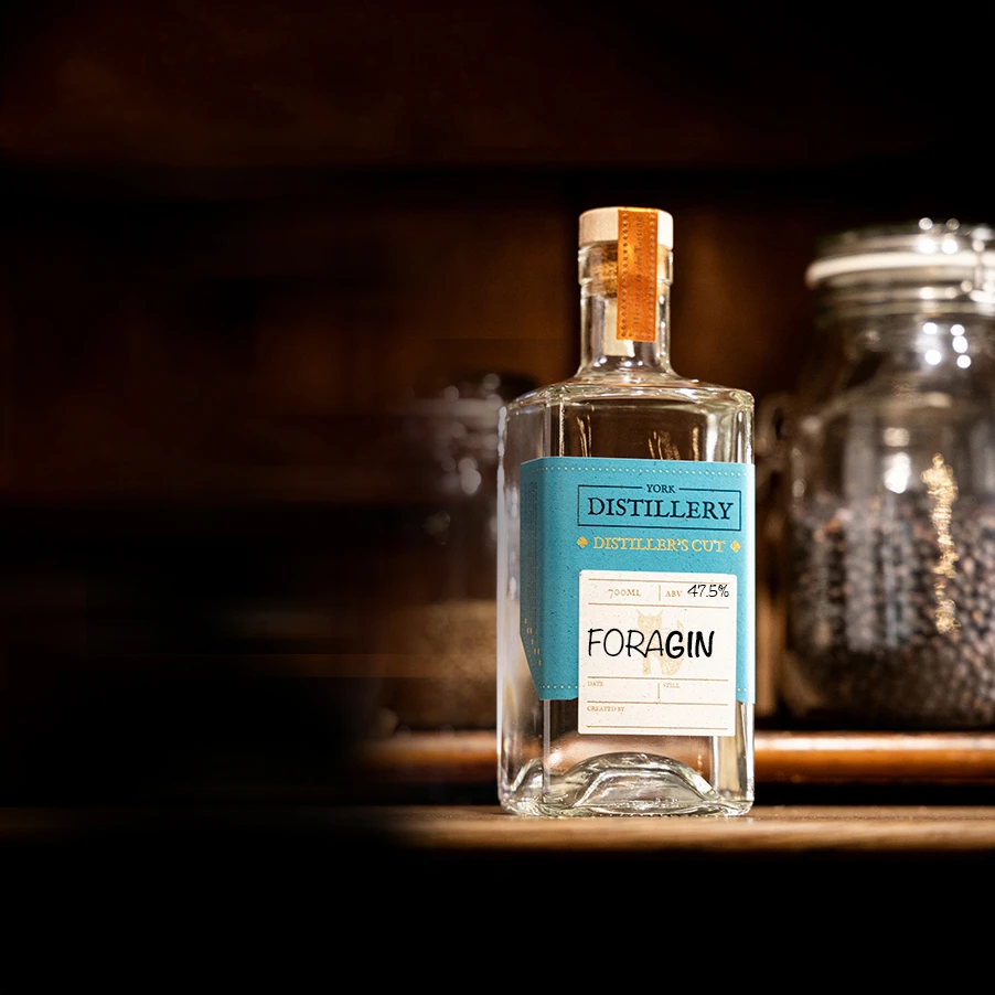 Foragin Distiller's cut from York Gin