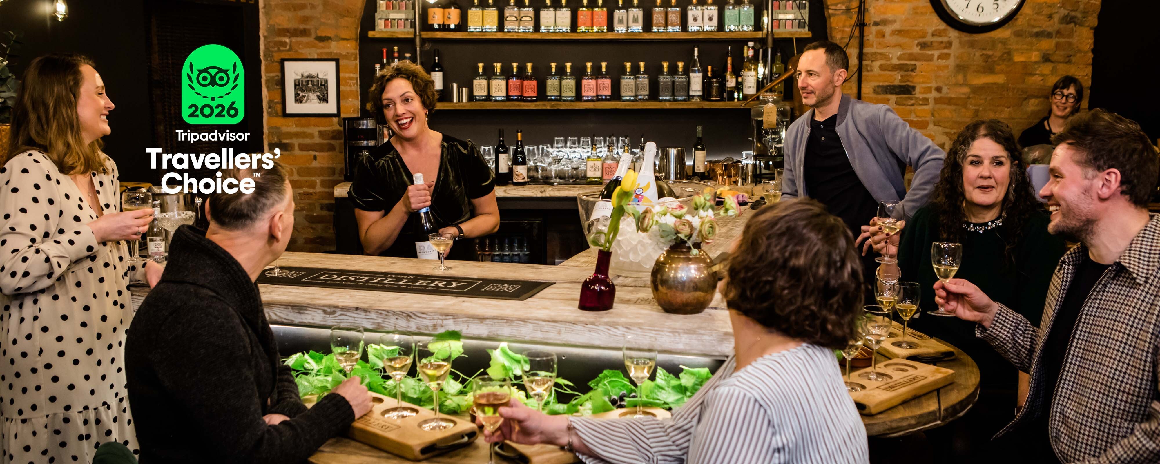 Champagne Tasting at York DIstillery