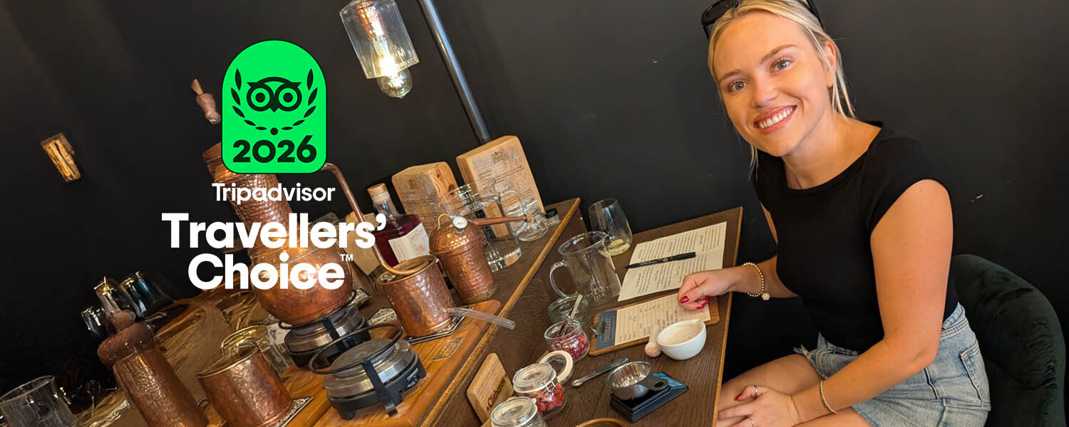 Guest making gin at York Distillery a home of York Gin  - Tripadvisor Travellers choice 2026