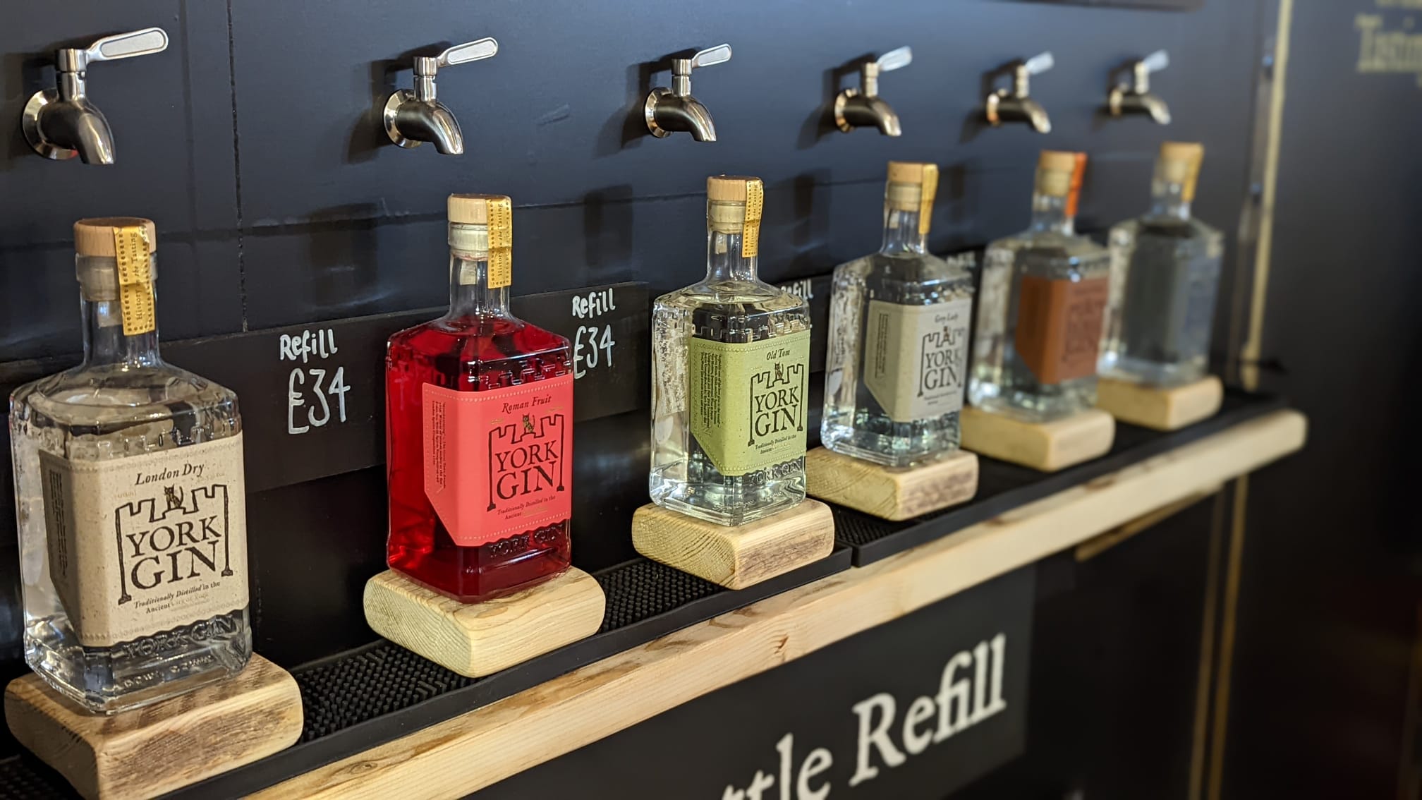 Bottles for refilling