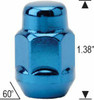 Bulge Acorn Length: 1.38" Socket: 3/4" Thread Size: 12mm 1.75 [Blue]