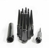 20 Pack - 12x1.5 Black Duplex Spline Spike [7-Spline] 4.43" Tall - Key Included