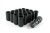 14x1.5 Acorn Tuner 8 Point Lug Nuts [Black] - 20 Pieces - Key Included