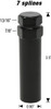 Spline Key Adapter - 7 Spline [7/8",  13/16", 22mm or 21mm Hex] - 6964