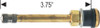 TR572 Valve Stem Truck Bolt-On Finish: Brass Fits Hole Diameter: 0.625"