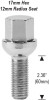 Ball Seat Lug Bolt 12mm 1.50 Threads Thread Length: 2.36" (60mm) 17mm Socket