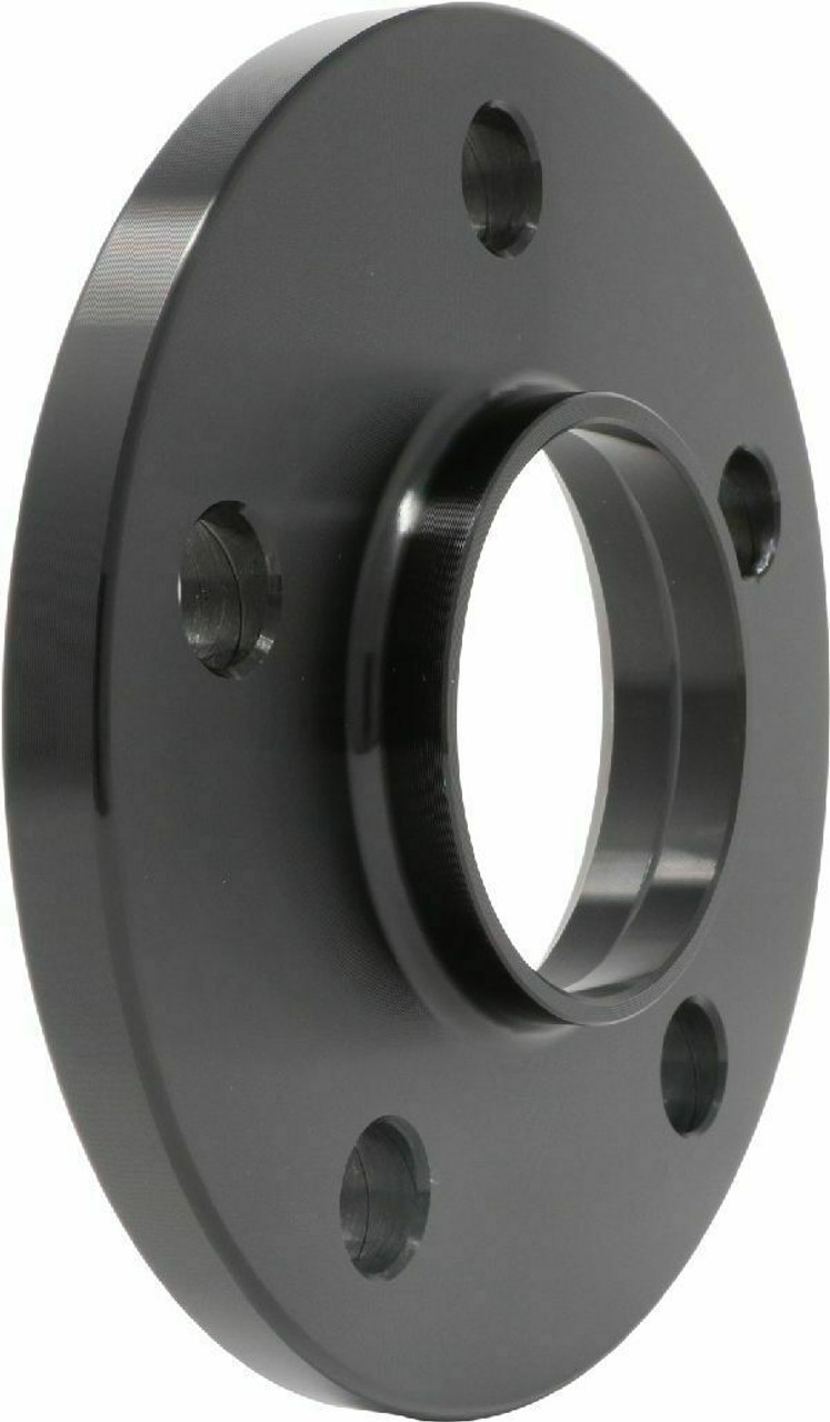 Aluminum Hub Centric Spacer Black Finish 4 x 100mm Bolt Pattern 20mm Thick 56.10mm Center Bore