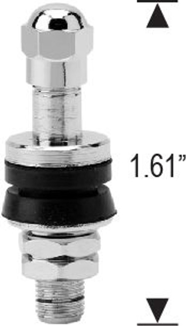 VS-8S Valve Stem Passenger Bolt-On Finish: Chrome