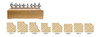 Amana 8-Piece Carbide Tipped 1/2 Inch Shank Profile Set (AMS-208)