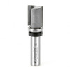 Amana Flush Trim Plunge Template with Upper Ball Bearing, 2 Flute, 3/4"Dia, 1/2" Shank, 3" Length (45463)