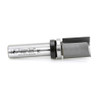 Amana Flush Trim Plunge Template with Upper Ball Bearing, 2 Flute, 3/4"Dia, 1/2" Shank, 3" Length (45463)