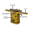 Powermatic 54HH JOINTER, 1HP 1PH 115/230V (PM9-1791317K) Powermatic 54HH JOINTER, 1HP 1PH 115/230V (PM9-1791317K)