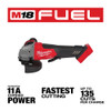 Milwaukee M18 FUEL 5" Paddle Switch Grinder - Bare Tool - (2880-20)