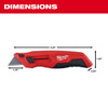 Milwaukee SIDE SLIDE UTILITY KNIFE-(48-22-1510)