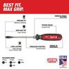 Milwaukee 4PC CUSHION GRIP SD KIT USA-(MT200-4)