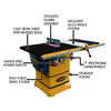 Powermatic ArmorGlide PM2000T 10" Table Saw, 30" Rip Accu-Fence, 5HP, 1PH, 230V (PM1-PM25130KT)