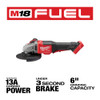 Milwaukee M18 FUEL™ 4-1/2” - 6” Braking Grinder - Bare Tool-(2980-20)