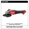 Milwaukee M18 FUEL™ 4-1/2” - 6” Braking Grinder - Bare Tool-(2980-20)