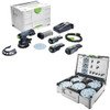 Festool ETSC 125 Li 3.0 BLUETOOTH SET with Festool SYS-STF D125 GR Set (577691-577126)