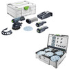 Festool ETSC 125 Li 3.0 BLUETOOTH PLUS with Festool SYS-STF D125 GR Set (577696-577126)