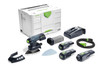 Festool Cordless delta Sander DTSC 400 3,0 I-Set with Festool SYS-STF-80x133/D125/Delta (577514-576781)