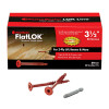 FlatLOK® 3-1/2" Structural Wood Screw 50 PCS (FMFL312-50)