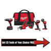 Milwaukee M18 4-Piece Combo Kit (2695-24)
